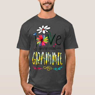 Camiseta Mulheres Que Eu Adoro Ser Chamada Grammie Sunflowe