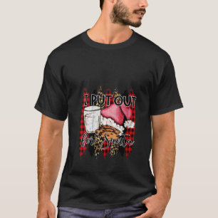 Camiseta Mulheres Que Eu Coloquei Para Papais noeis Cookies
