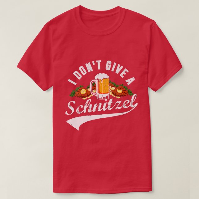 Camiseta Mulheres que não dou uma cerveja Schnitzel Oktober (Frente do Design)