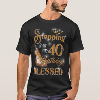 Camiseta Mulheres Que Se Prendem No Meu Quarenta Como Um Ch