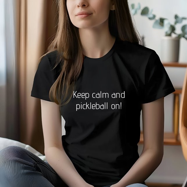 Camiseta Mulheres que Vivem de Camisa-De-Pickleball (Criador carregado)