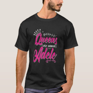 Camiseta Mulheres Queens São Chamadas Adele