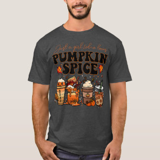 Camiseta Mulheres Querem Café Pumpkin Spice Latino Quente A