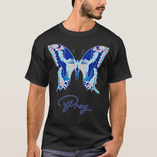 Camiseta Mulheres Quycinda Leress Praying Butterfly Premium