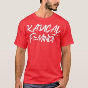 Camiseta Mulheres Radicais Feministas Empoderamento Palavra