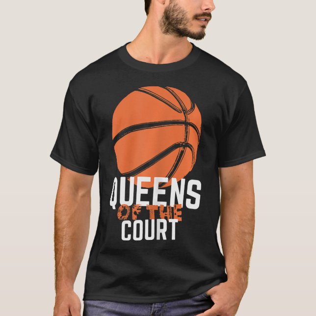 Camiseta Mulheres Rainhas Do Tribunal - Mulheres Meninas Ba (Frente)