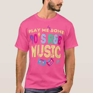 Camiseta Mulheres Rb Artistas Raparigas Vintage 90 S R & B