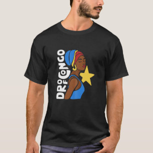 Camiseta Mulheres RDC República Democrática Congo Herito Af