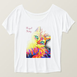 Camiseta Mulheres reais do gatinho superiores