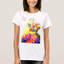 Camiseta Mulheres reais do gatinho superiores