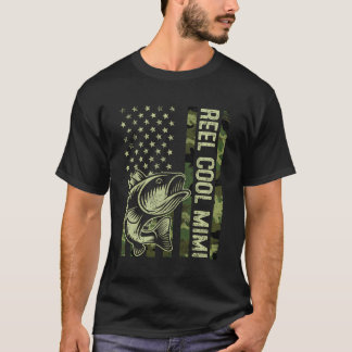 Camiseta Mulheres Reel Legal Mimi Camouflage Bandeira Ameri