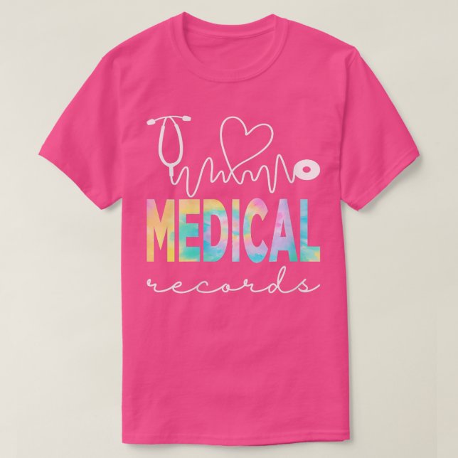 Camiseta Mulheres Registros Médicos Dia Mundial da Saúde VN (Frente do Design)