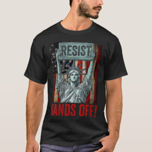 Camiseta Mulheres Resistem Estátua De Resistência Da Liberd