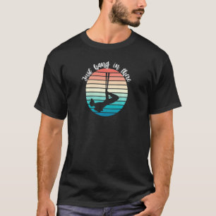 Camiseta Mulheres Retro-Aéreo Dançarino da Seda Premium