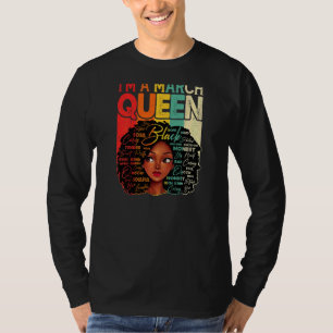 Camiseta Mulheres Retro Incrível Juntede Eu sou uma Rainha 