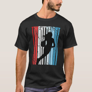 Camiseta Mulheres Retro Mulheres 28ª Jogada de Aniversário
