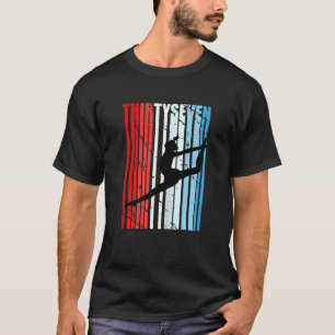 Camiseta Mulheres Retro Mulheres 37º Dançarino Birthday Dan
