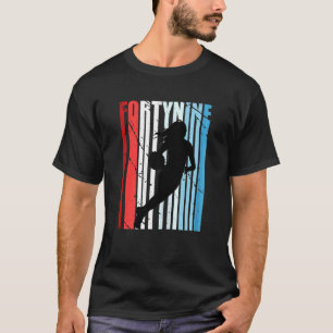 Camiseta Mulheres Retro Mulheres 49ª Jogada de Aniversário