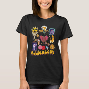 Camiseta Mulheres Retro Radiologia Enfermeira RAD Tech CT M