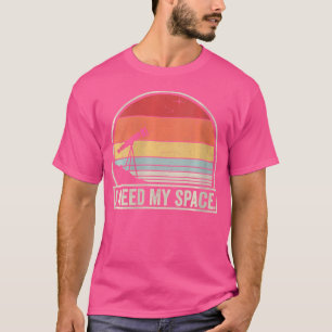Camiseta Mulheres Retro Vintage Eu Preciso De Telescópio Es