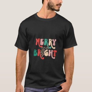 Camiseta Mulheres Retroram Feliz De Groovê E Luz-Leopardo B
