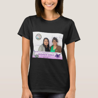 CAMISETA MULHERES ROCK