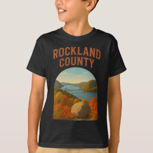 Camiseta Mulheres Rockland County Ny Cênico Vale do Hudson