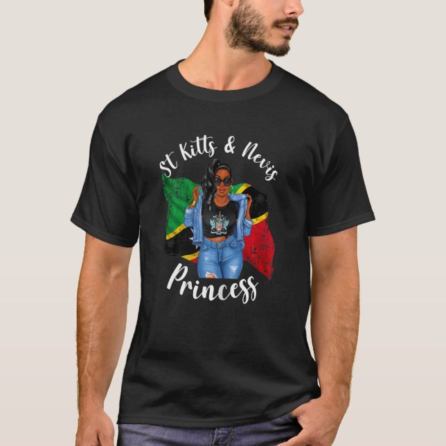 Camiseta Mulheres Ruas Bonitas Cristóvão E Nevis Princesa B (Frente)