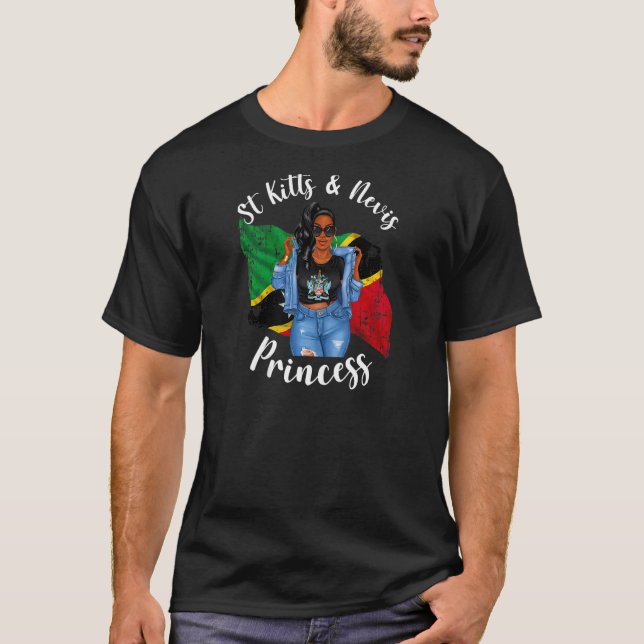 Camiseta Mulheres Ruas Bonitas Cristóvão E Nevis Princesa B (Frente)