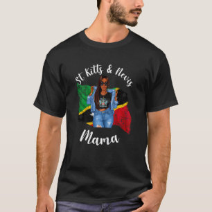 Camiseta Mulheres Ruas Sassy Kitts E Nevis Mama Vive nascer