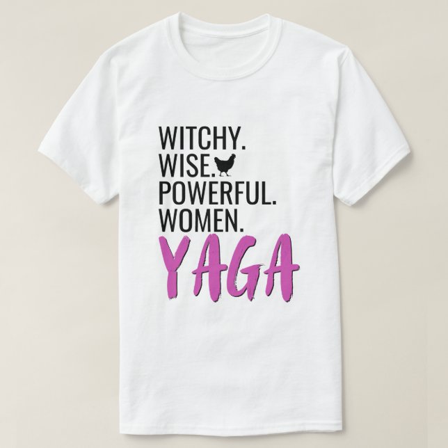 Camiseta Mulheres Sábias Yaga (Frente do Design)