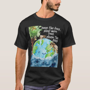 Camiseta Mulheres Salvem Abelhas - Proteção Ambiental