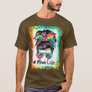 Camiseta Mulheres Sangrando Mamãe A Vida Má Cabelo Chuva Óc