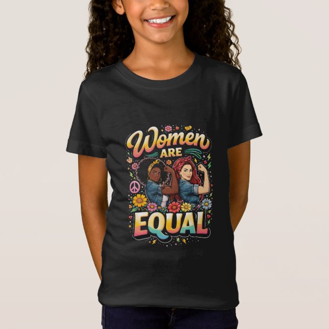 Camiseta Mulheres São Iguais (Frente)