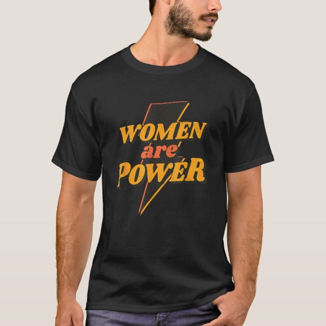Camiseta Mulheres São Igualdade de Poder Justiça Social (Frente)