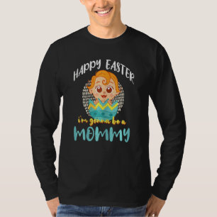 Camiseta Mulheres São Mamães Gravidez Bebê Revela Ovo Feliz