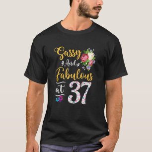 Camiseta Mulheres Sassy E Fabulosa Floral Aos 37 Anos De Id