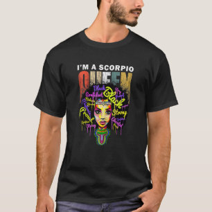Camiseta Mulheres Scorpio Queens são Nasceres em 23 de outu