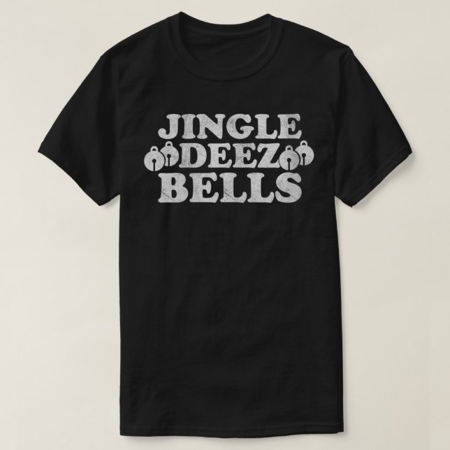 Camiseta Mulheres Se Você Jingle Meus Sinos Engraçado Feliz (Frente do Design)