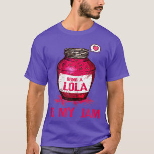 Camiseta Mulheres Sendo Lola É Minha Avó Jam Engraçada Gr