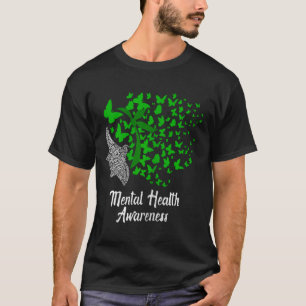 Camiseta Mulheres Sensibilização para a Saúde Mental Borbol