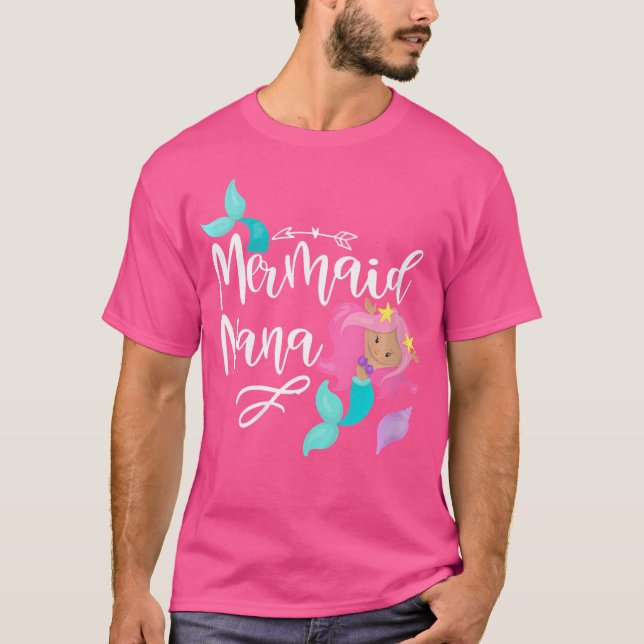 Camiseta Mulheres Sereia Vovó (Frente)
