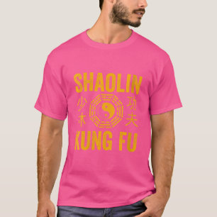 Camiseta Mulheres Shaolin Kung Fu Artes Marciais Kung Fu