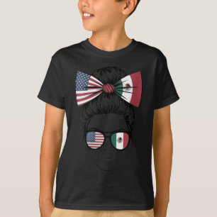 Camiseta Mulheres Sim Eu Sou Ambos Orgulhosos Mexicanos