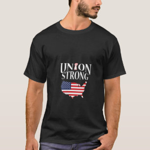 Camiseta Mulheres Sindicais Fortes Dia do Trabalho Pro Uni