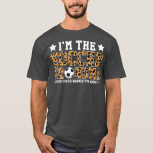 Camiseta Mulheres sou a vovó de futebol, sua treinadora Soc