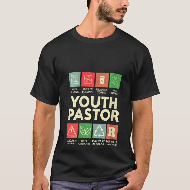 Camiseta Mulheres Sou Pastor, jovem Pastor, jovem Pastor, d (Frente)
