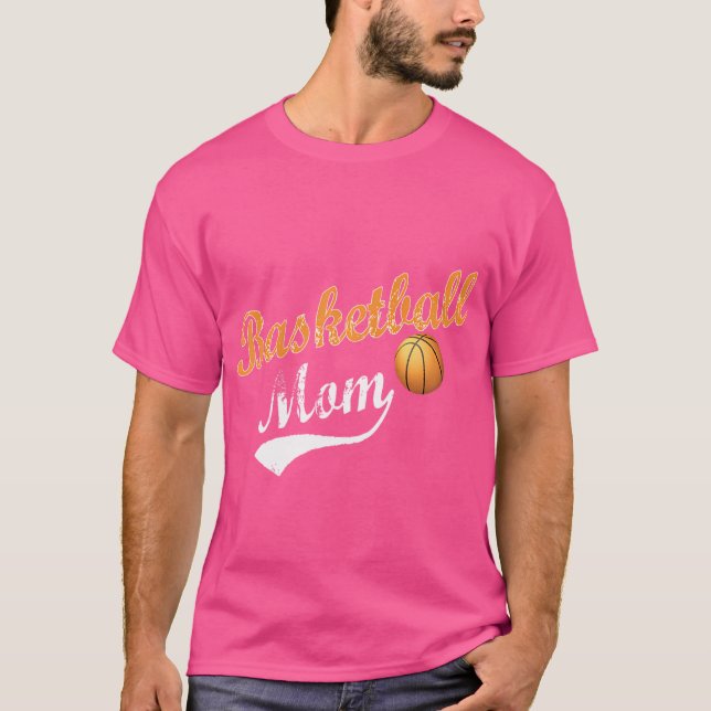Camiseta Mulheres Sou Uma Mãe De Basquete (Frente)