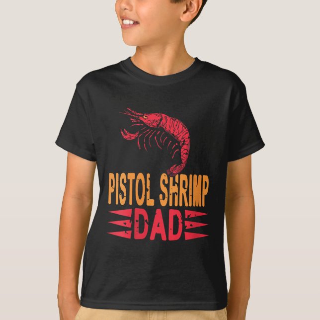 Camiseta Mulheres Stol Shrimp Pai Crustacean Humor Para Mar (Frente)
