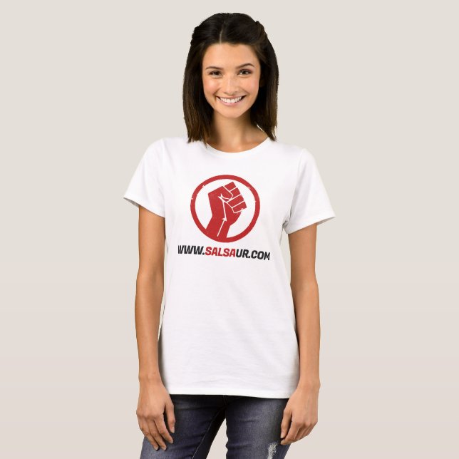 Camiseta Mulheres subterrâneas W do t-shirt da salsa (Frente Completa)